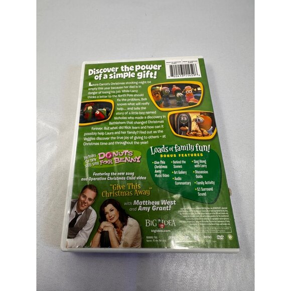 Saint Nicholas A Story of Joyful Giving Veggietales Veggie Tales DVD Preowned - Picture 2 of 9
